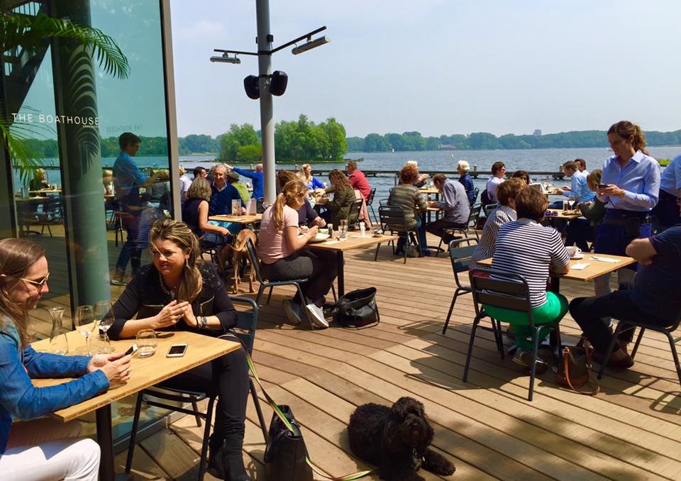 Talks & Treasures - Terrassen aan het water Rotterdam The Boathouse Kralingen