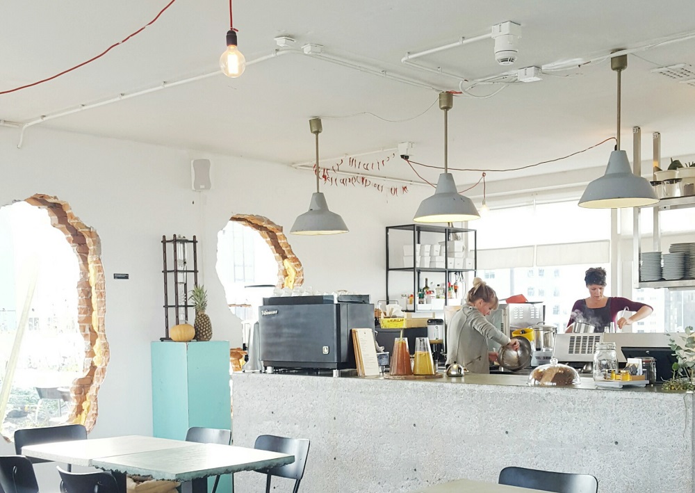 Op het Dak: rooftop bistro met groen uitzicht