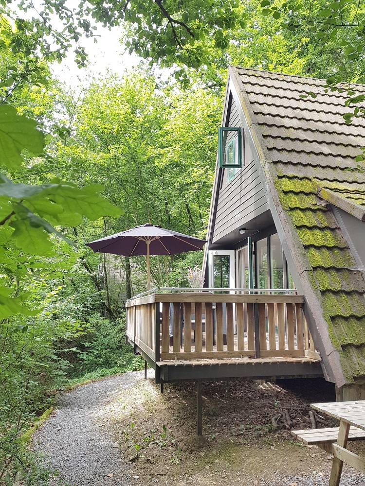 Kijk! Ons A-Frame vakantiehuisje